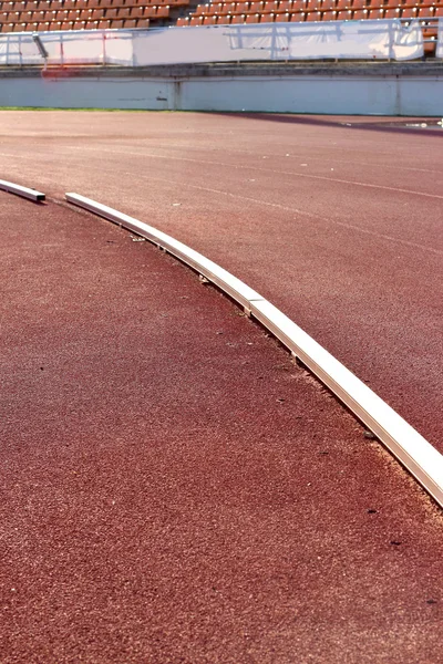 Pista de atletismo - para los atletas — Foto de Stock