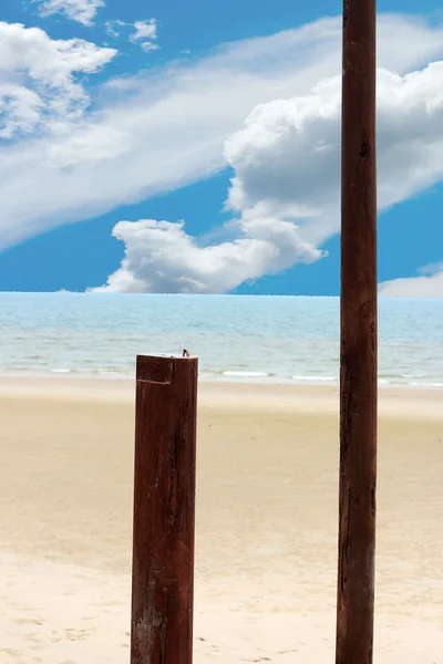 The Cha Am beach of Thailand — Stock Photo, Image