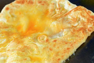 Çapati pan pişirme