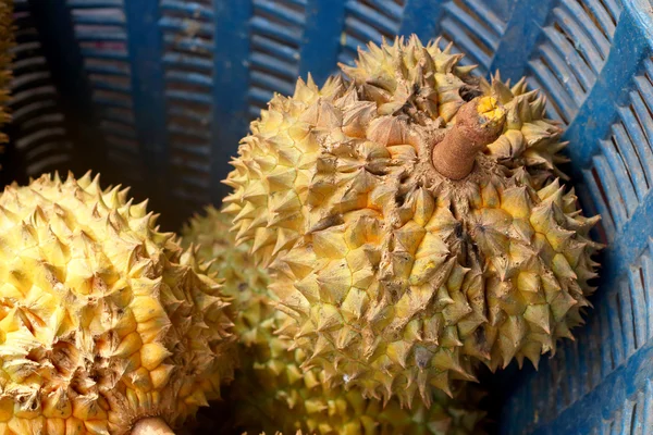 Owoce duriana na rynku — Zdjęcie stockowe