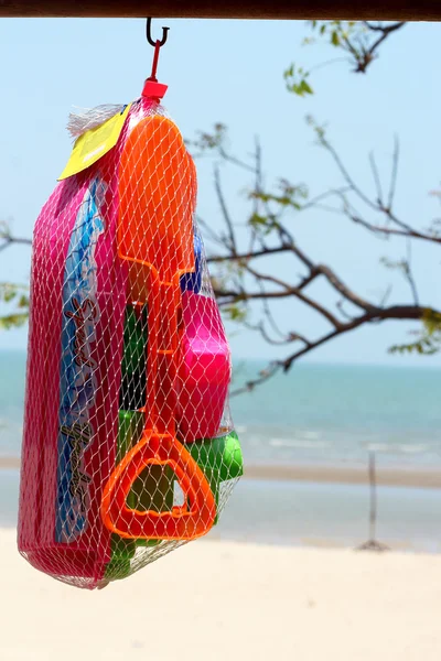 Strand kinderspeelgoed — Stockfoto