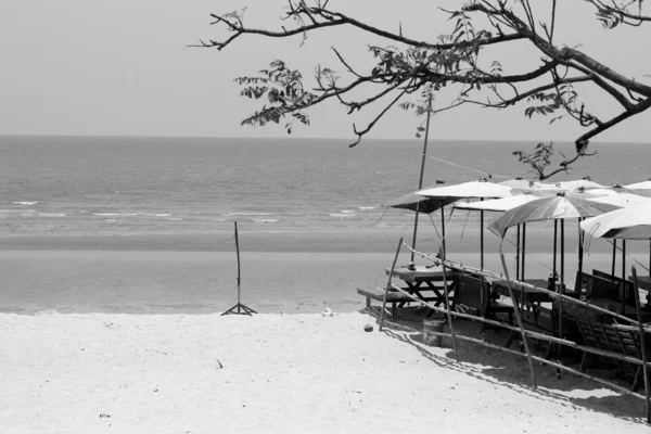 La plage de Cha Am en Thaïlande — Photo