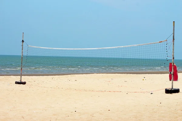 Sabbia netta sulla spiaggia di mare — Foto Stock