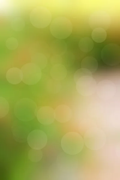 緑色の光の背景のボケ味 — ストック写真