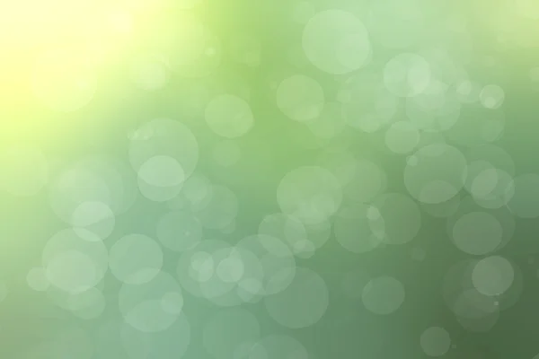Bokeh verde sfondo luce colorata — Foto Stock
