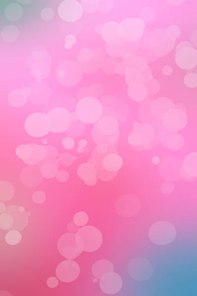 Różowy bokeh kolorowe jasne tło — Zdjęcie stockowe