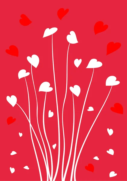 Valentine hearts — Stock Vector