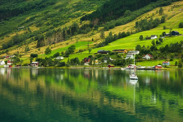 Wieś dawnych, Norwegia — Zdjęcie stockowe
