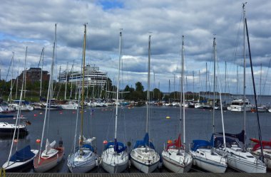 Kopenhag port yatlar