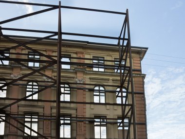 Restoration of building, Copenhagen