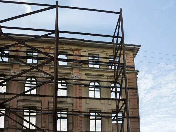 Restauração do edifício, Copenhaga — Fotografia de Stock