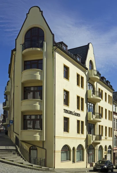 Art nuvo stile building in Alesund, Norway — Stock Photo, Image