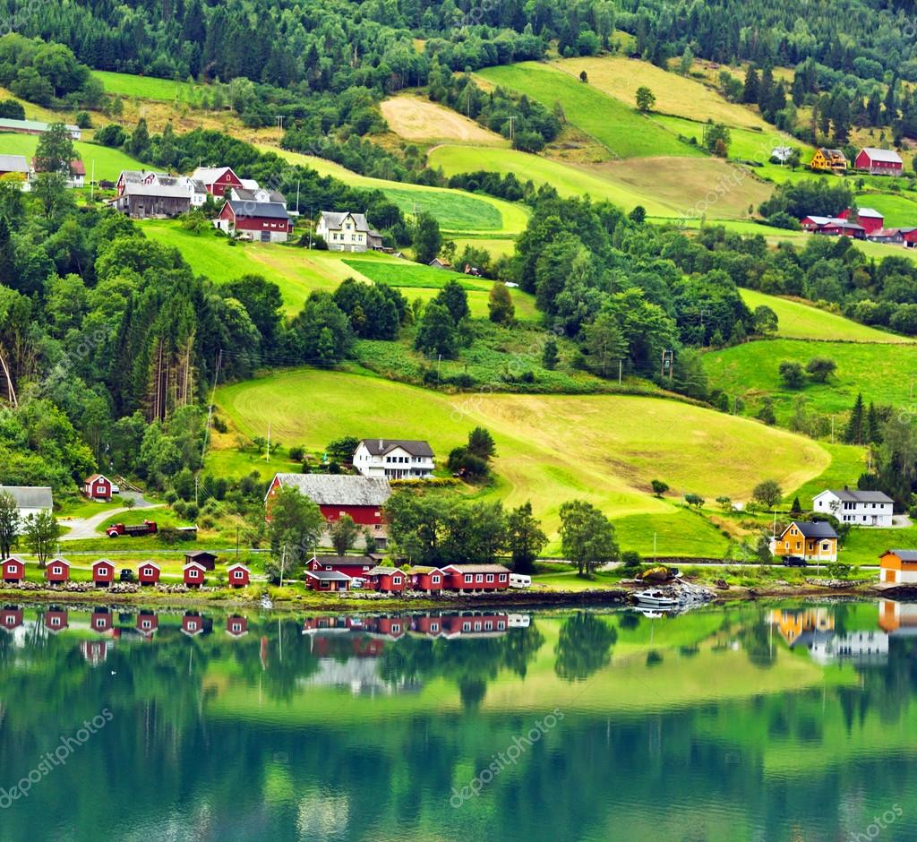 Olden, Norway. — Stock Photo © Vlada.Z 25408083