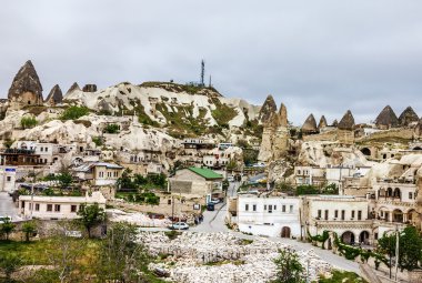 Cityscape Göreme, Kapadokya, Türkiye