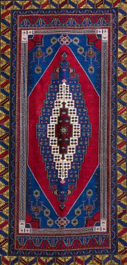 Halı kenar çerçeve deseni. 