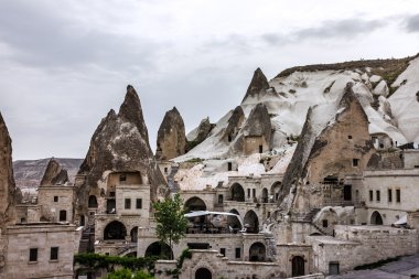 Göreme kasabası - cave hotel Kapadokya, Türkiye