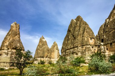 dağ manzarası, Göreme, Kapadokya, Türkiye
