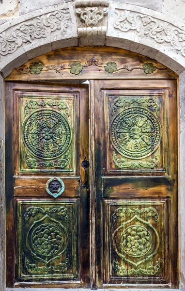 Puerta vieja del hotel, Turquía — Foto de Stock