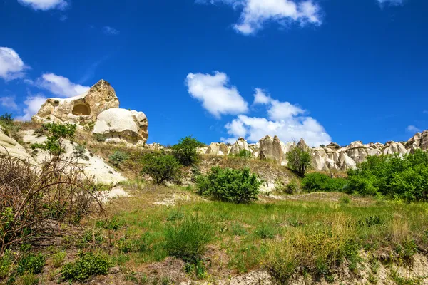 Berg landschap, Cappadocië, Turkije — Stockfoto