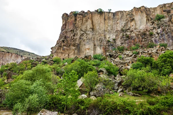 Mountain landscape Canyon Ihlara, Cappadocia, Turkey — Stock Photo, Image