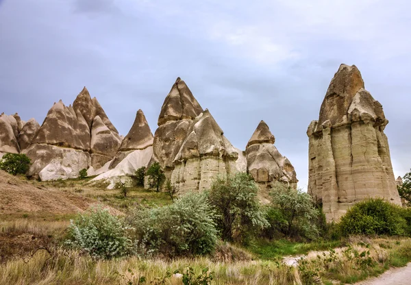 Mountain landscape, Cappadocia, Turkey — Stock Photo, Image
