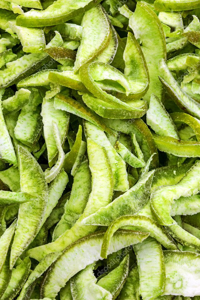 Fruit background. Dried green apples Stock Photo by ©TravelFaery 49849019