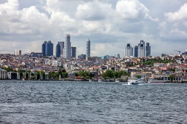 Deniz açık, İstanbul 'un.