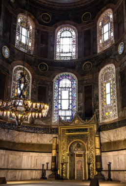 Ayasofya'nın iç sophia - büyük Bizans kültür Anıtı