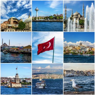 İstanbul tarihi yerler, Türkiye kolaj