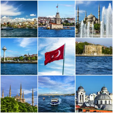 İstanbul tarihi yerler, Türkiye kolaj