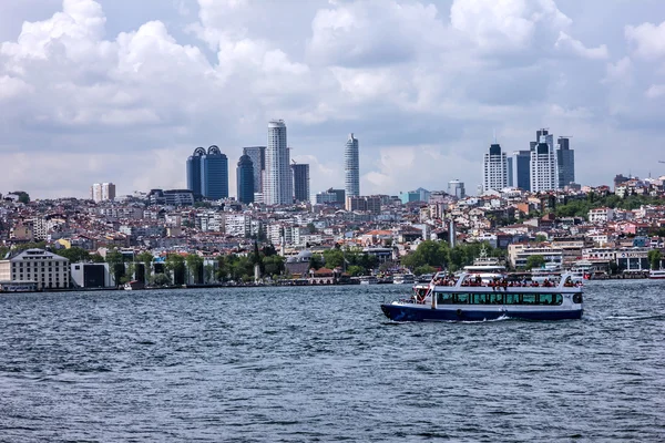 Panorama morza istanbul, Turcja. — Zdjęcie stockowe