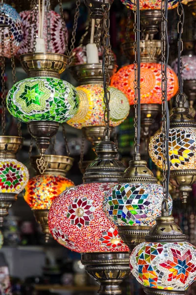 Arabic Interior Decorative Lamps Oriental Traditional Souvenirs —  Fotos de Stock