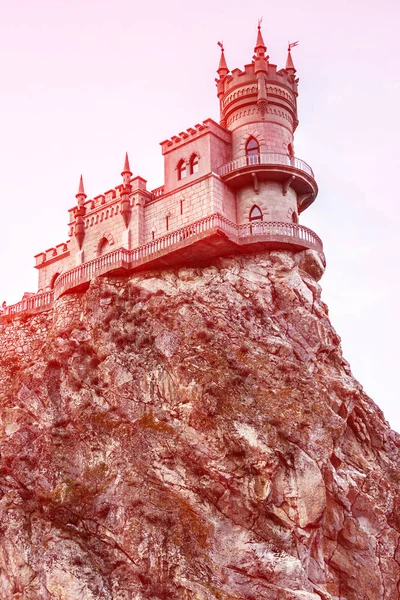 Yalta Crimea Castle Swallow Nest — Stock Photo, Image