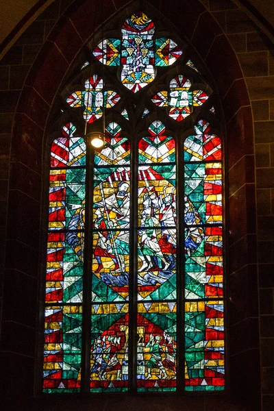 Bremen Germany June 2022 Window Interior Church Bremen Cathedral — Stock Photo, Image