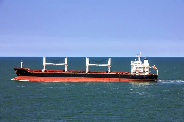 Cargo Bulker Ship Sailing Sea — Stock Photo, Image