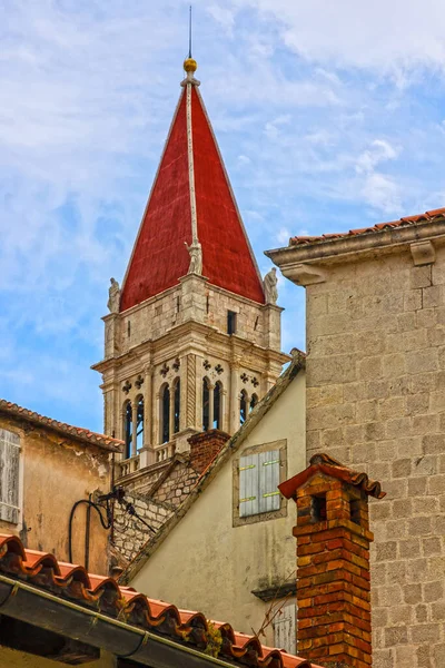 Trogir Kathedrale Kirchengebäude Kroatien — Stockfoto