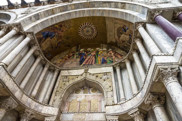 威尼斯圣马可 圣马可 大教堂建筑 意大利 — 图库照片