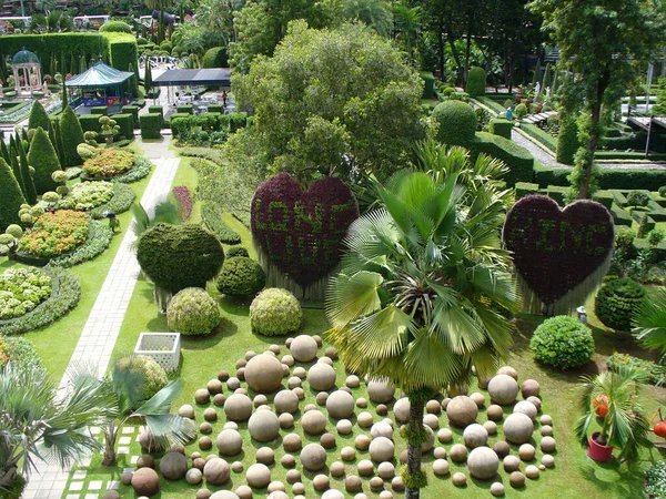 泰国帕塔亚 2021年8月22日 帕塔亚Nong Nooch热带花园 — 图库照片