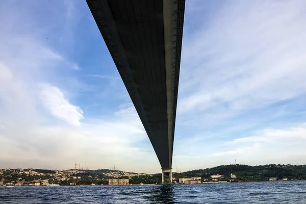 Istanbul Bridge Architecture Bosporus Sea View — Stock Fotó