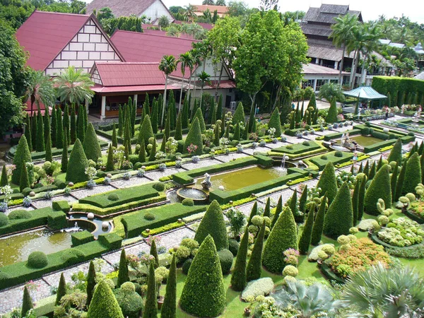 泰国帕塔亚 2022年5月22日 帕塔亚Nong Nooch热带花园 — 图库照片
