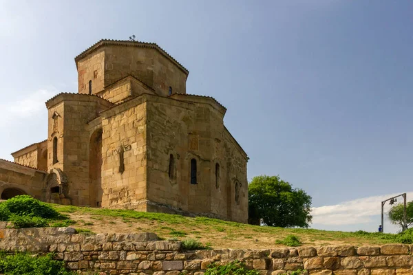 Ancient Jvari Church Building Georgia Monastery Cross Mtskheta Region — Stock Photo, Image