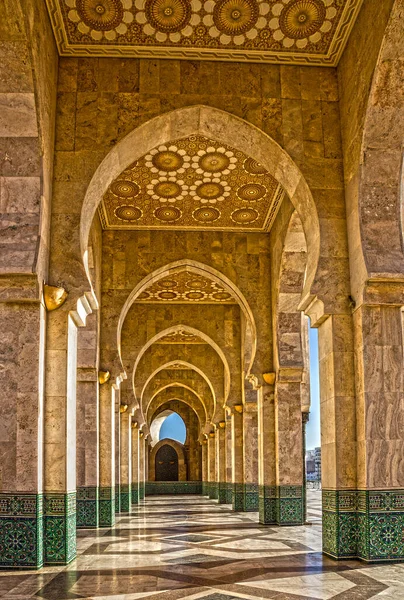 Casablanca Maroc Mosquée Hassan — Photo