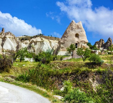 Eski Hıristiyan Aziz Nazar Kilisesi Goreme, Kapadokya, Türkiye