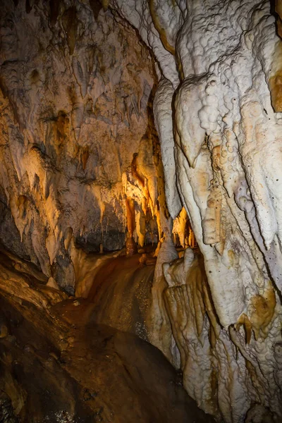 Stalactite Underground Cave Demanovska Slovakia — Stock Photo, Image