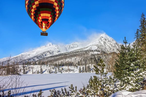 Inverno Paisagem Montanhosa Resort Jasna Tatras Eslováquia — Fotografia de Stock