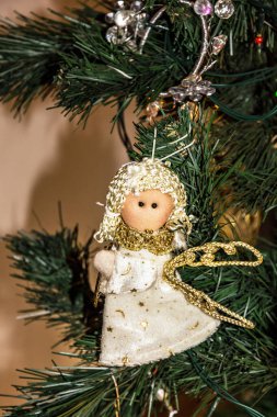 Melek Noel ağacına dekoratif