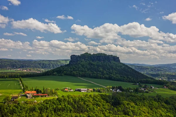 Saxon Switzerland Germany Elbe River View —  Fotos de Stock