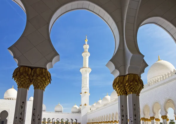Abu Dhabi Uae March 2022 Sheikh Zayed Grand Mosque United — Stockfoto