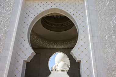 Abu Dhabi, Sheikh Zayed Grand Mosque, United Arab Emirates.