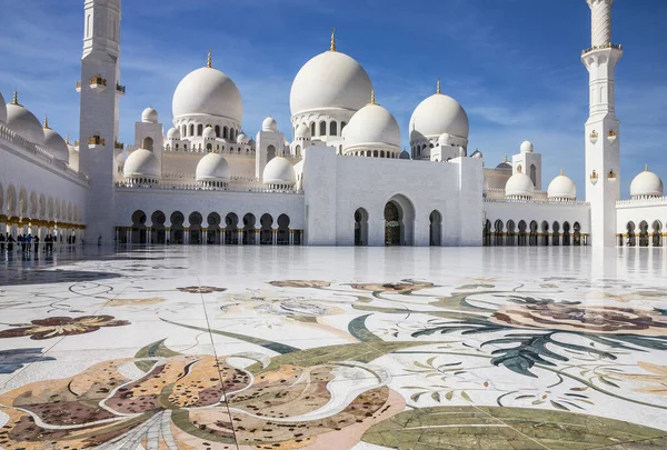 Abu Dhabi Uae June 2022 Sheikh Zayed Grand Mosque United — Stockfoto